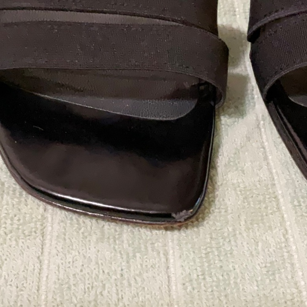 Stuart Weitzman Stretch Strap Sandals Size 9 1/2 … - image 2